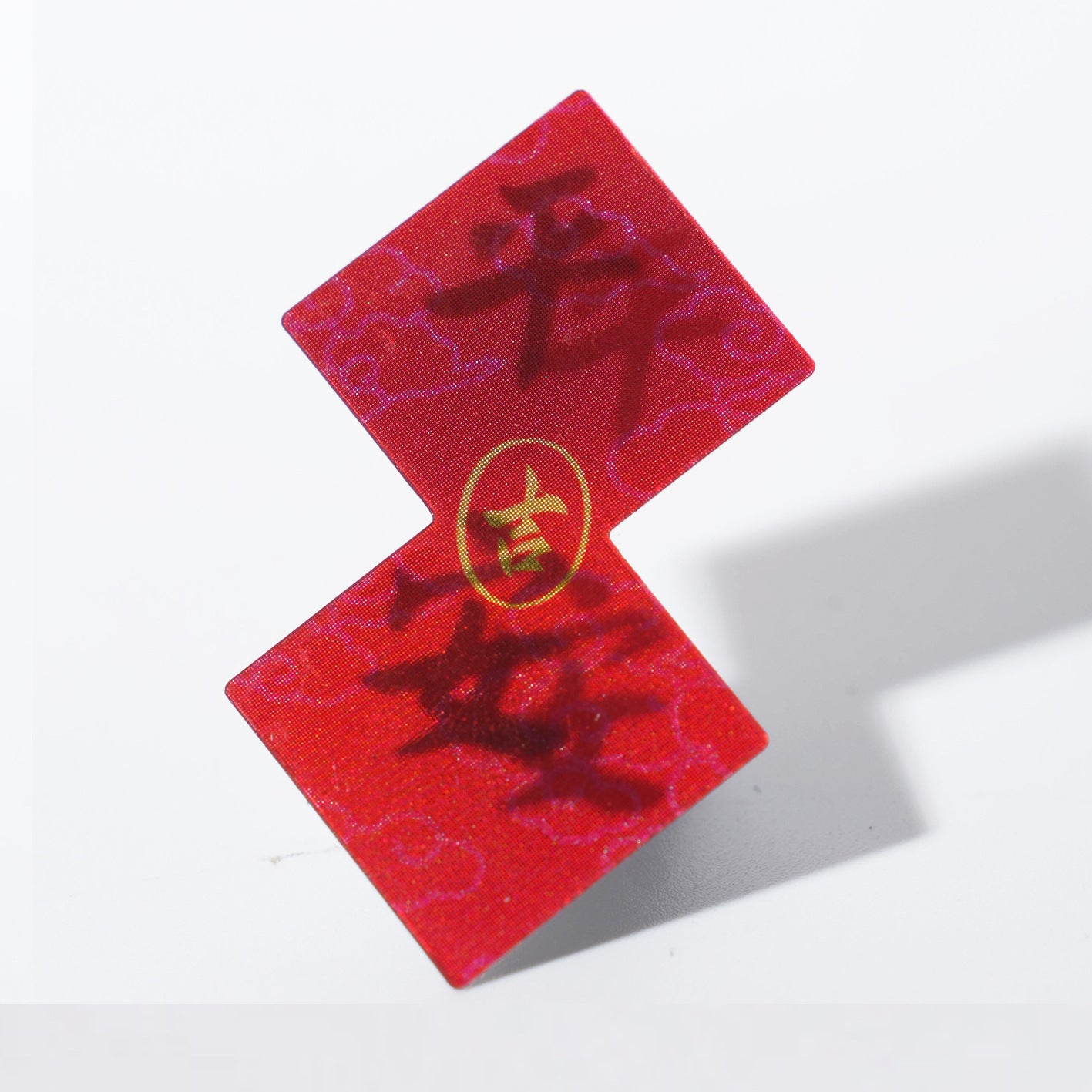 3D裸眼悬浮贴纸文创立体版面NFC碰一碰跳转手机创意祝福贴纸定制